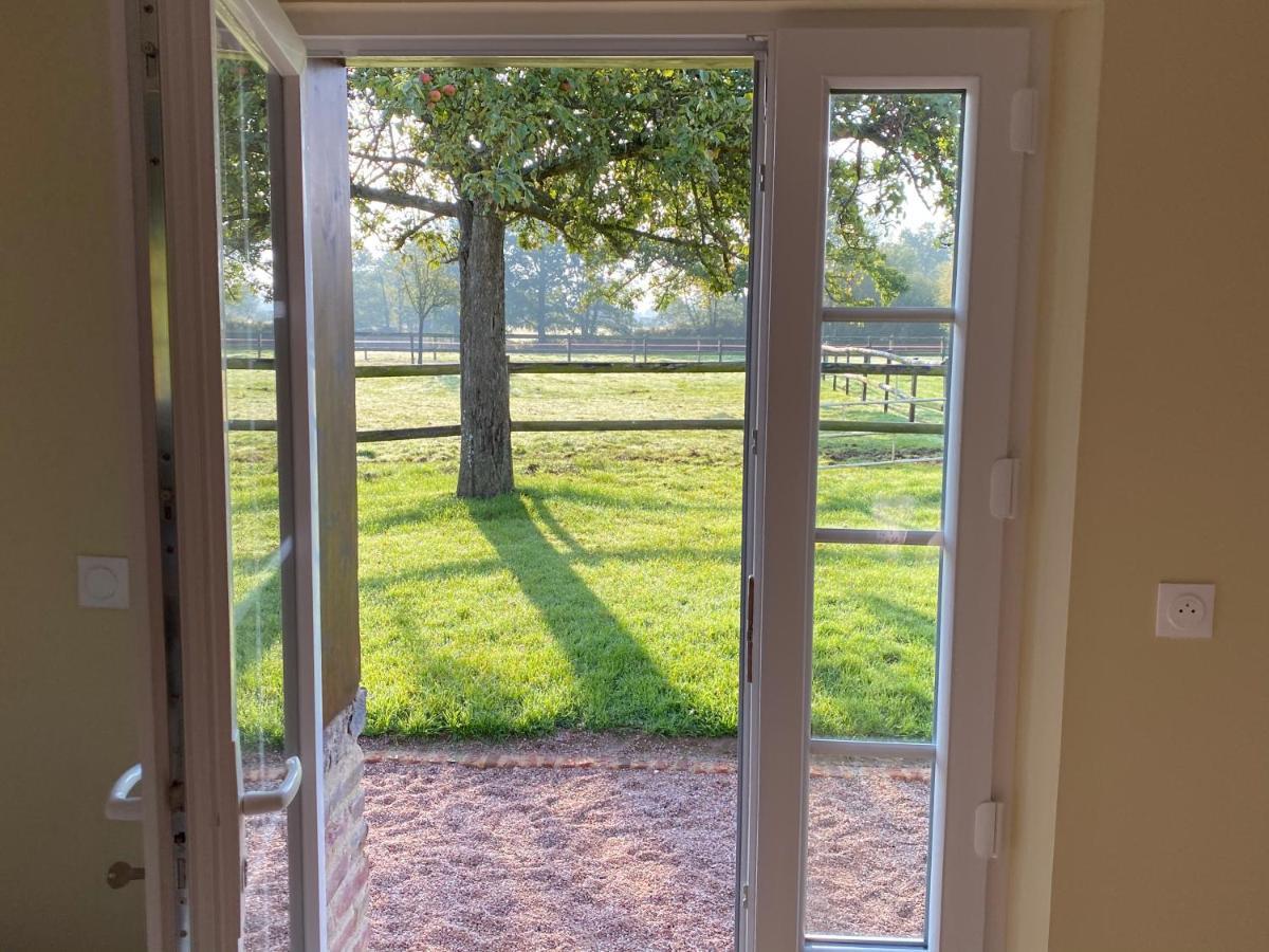 La Longere Du Haras Manerbe Exterior foto