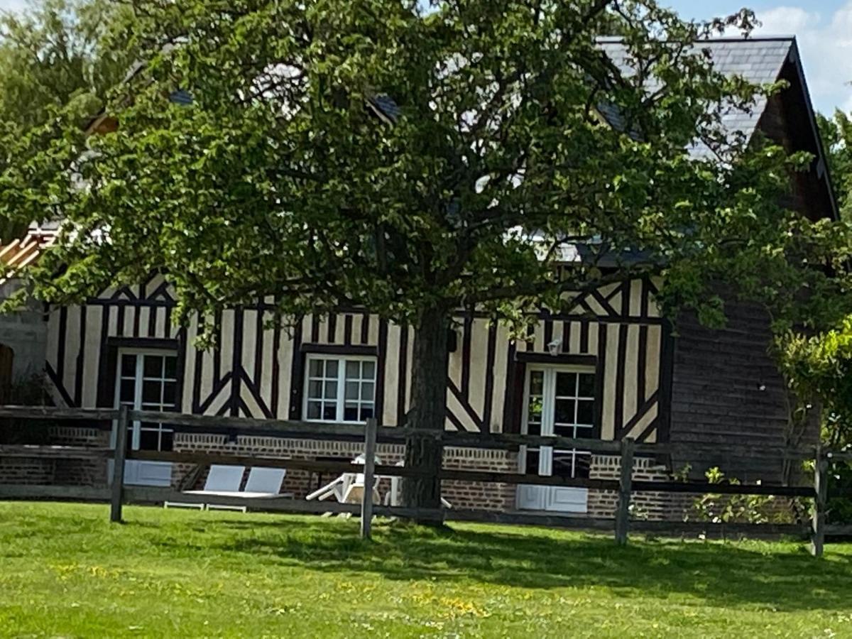 La Longere Du Haras Manerbe Exterior foto