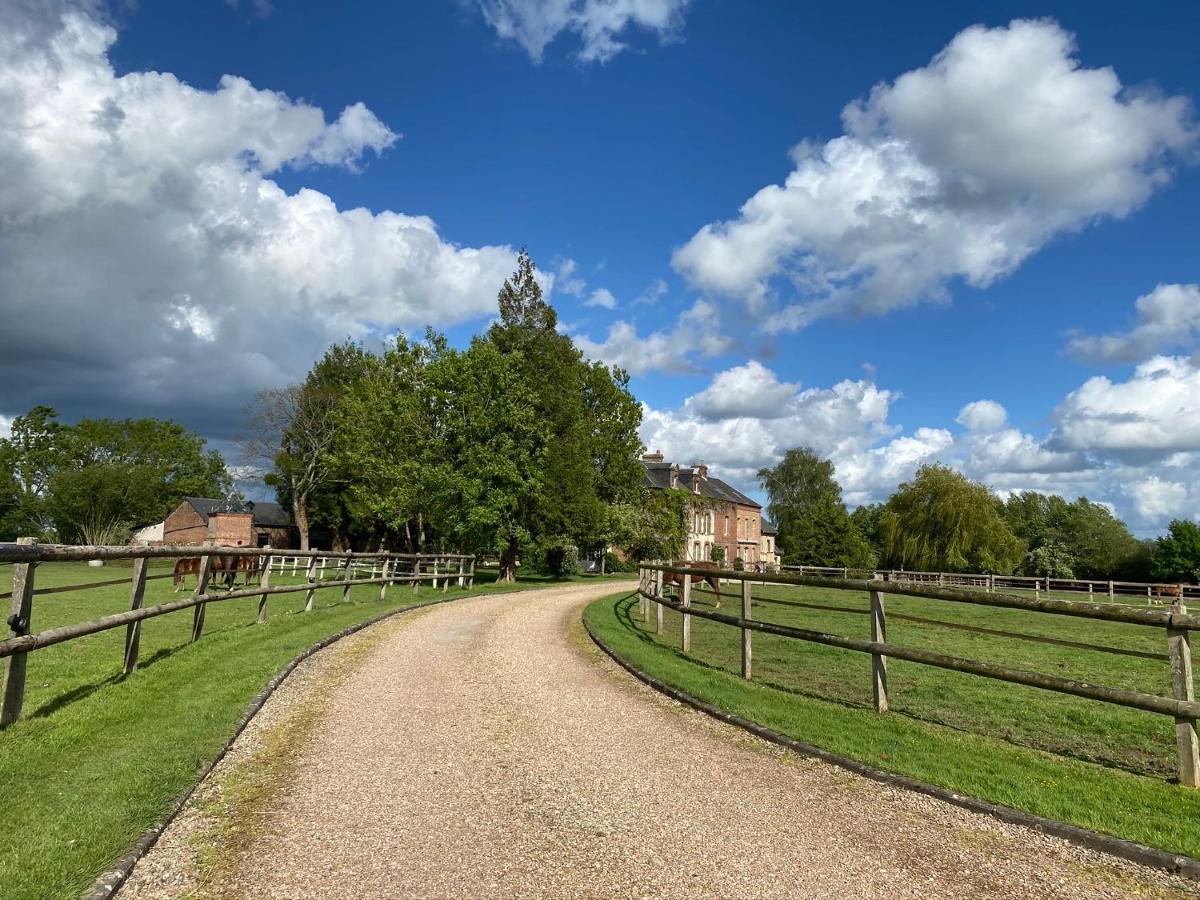 La Longere Du Haras Manerbe Exterior foto